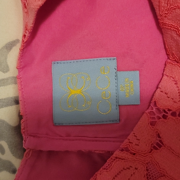 Cece petite floral lace lined dress - Picture 10 of 15